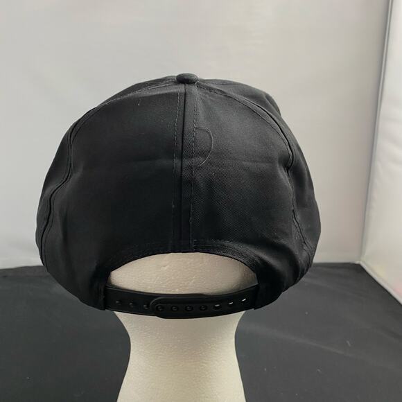 Vintage Seagram's 7 Checkered Bill Racing Cap Black Red Crown Hat - Picture 3 of 6